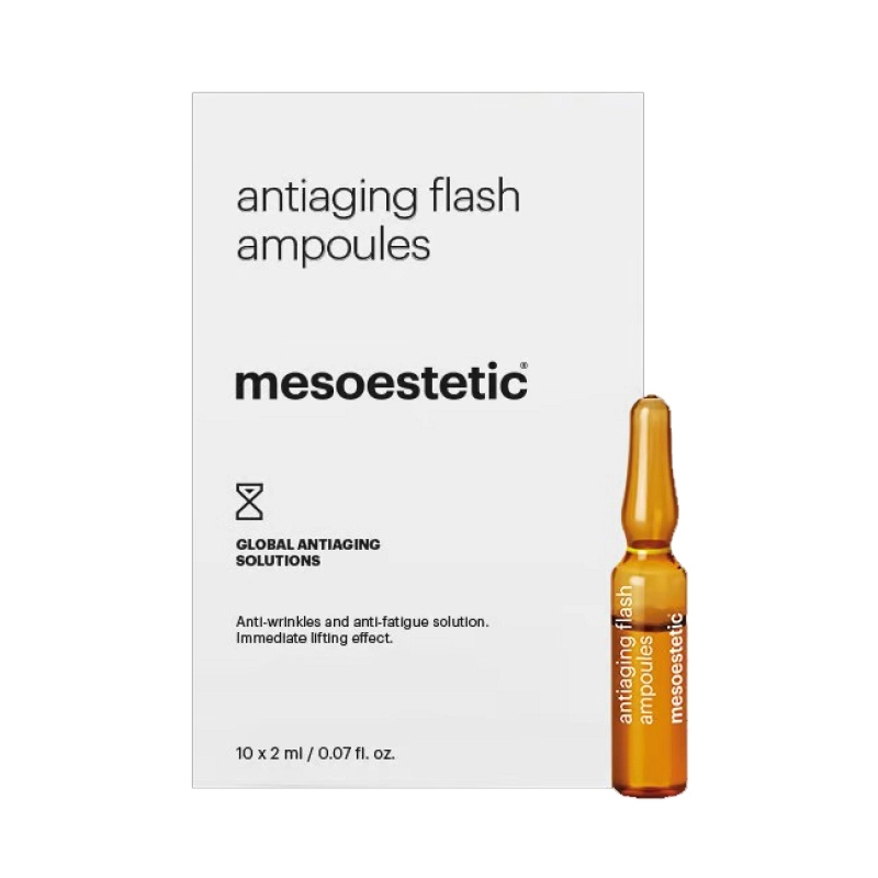 Antiaging Flash Ampoules | Mesoestetic | Tratamiento antiedad efecto lifting