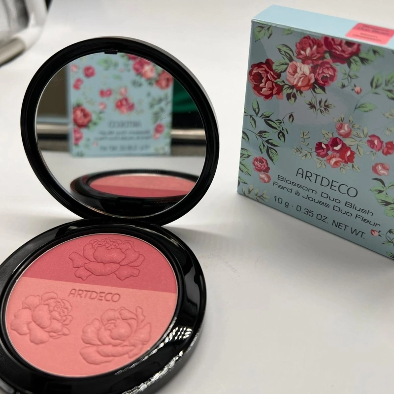 Artdeco Blossom Duo Blush | Colorete facial compacto