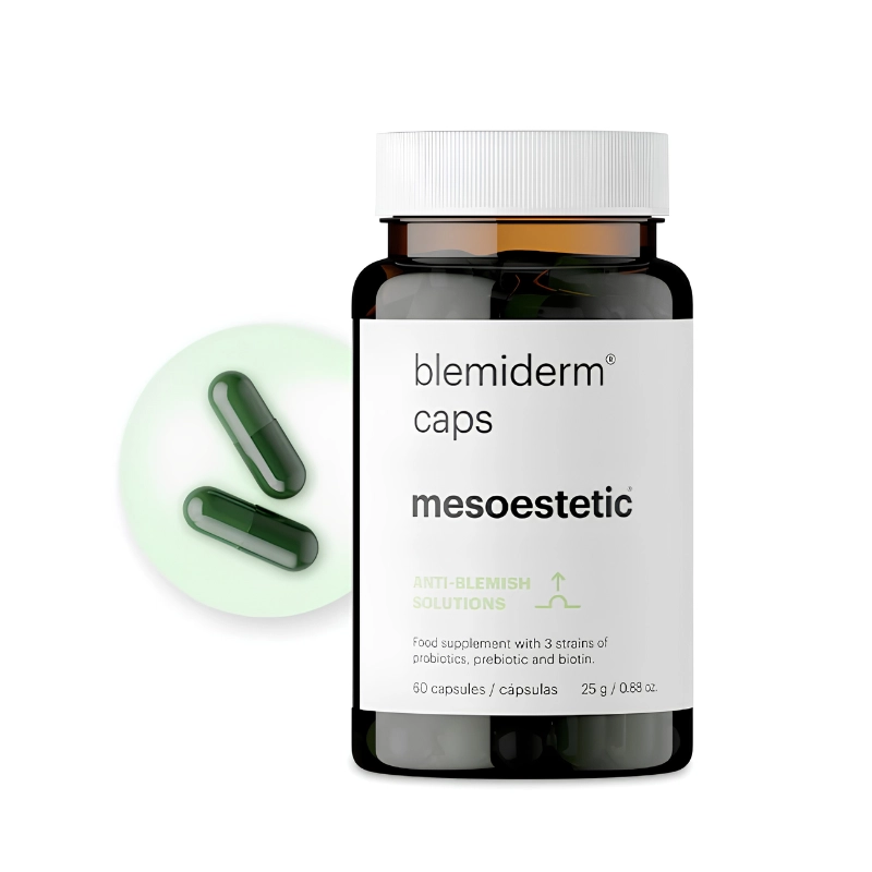blemiderm® caps Mesoestetic | Complemento alimenticio anti-imperfecciones blemiderm® caps Mesoestetic | Complemento alimenticio anti-imperfecciones
