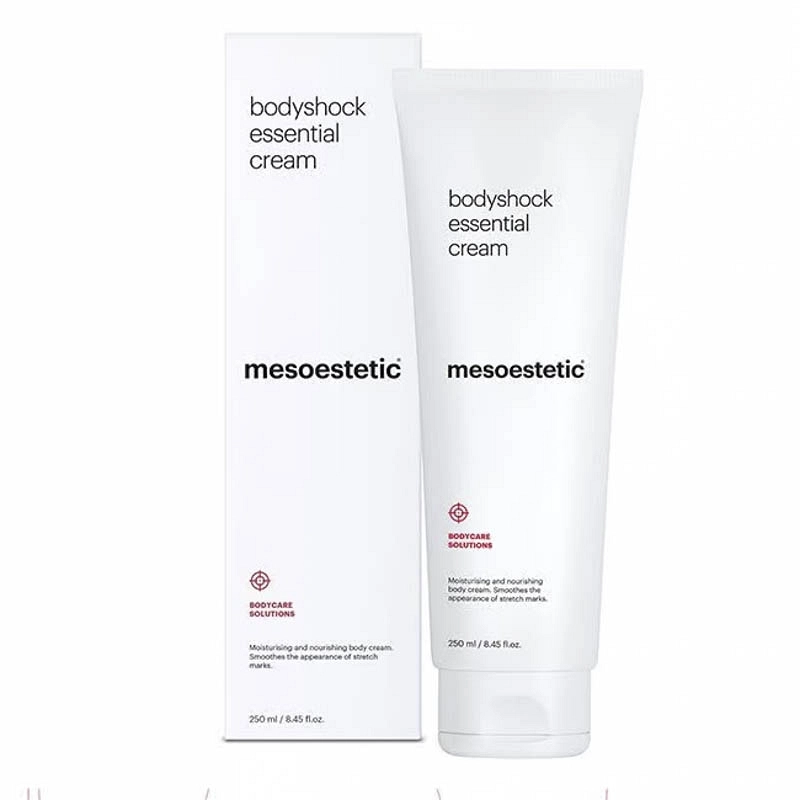 bodyshock® essential cream Mesoestetic | Crema corporal hidratante y antiestrías
