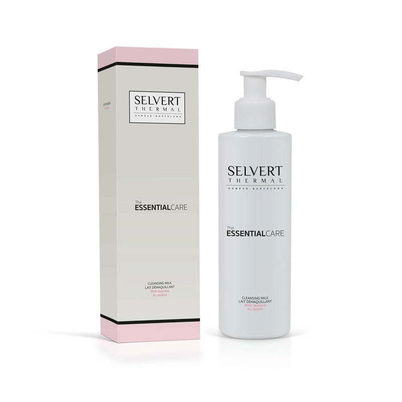 Cleansing Milk With Jazmine Selvert Thermal: Leche Limpiadora para Pieles Sensibles y Secas