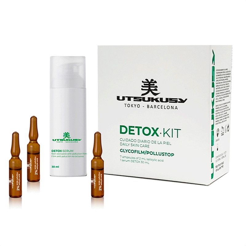 DETOX KIT - Tratamiento renovador y protector de la piel