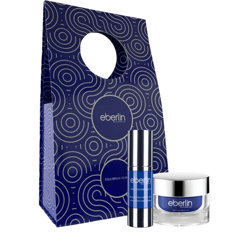 Estuche Equilibrium 10 Eberlin | Crema y Serum Facial