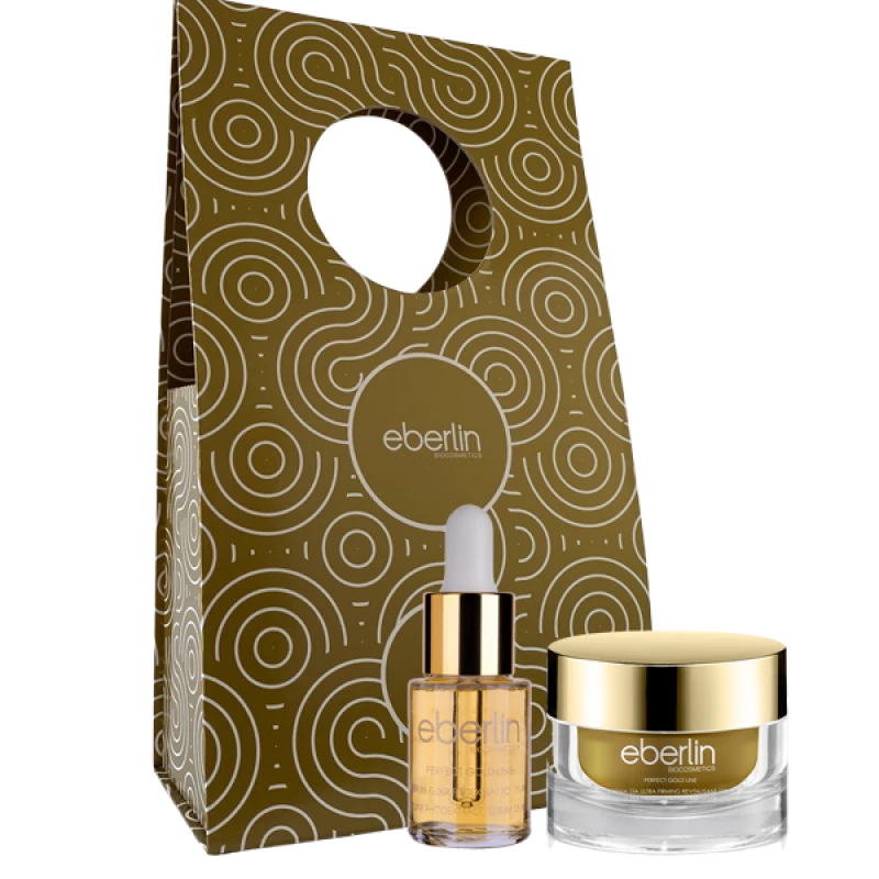 Estuche Gold día Eberlin | Serum y Crema Facial