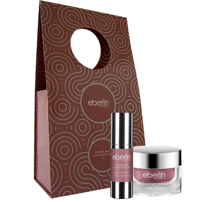 Estuche Vitaminas T5 Eberlin | Serum y Crema Facial