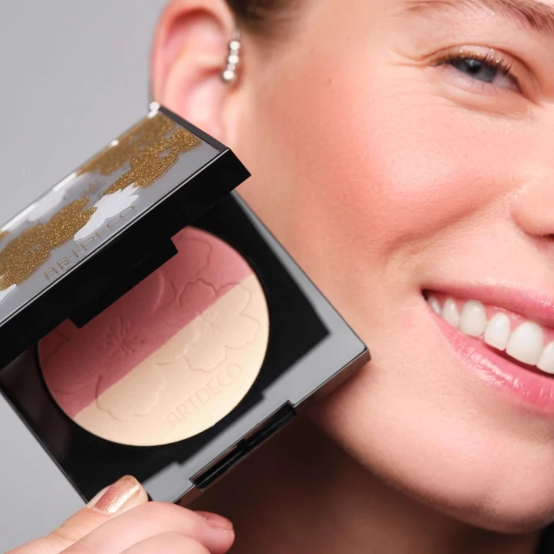 Glow Blusher - Limited silver & gold Edition | Artdeco