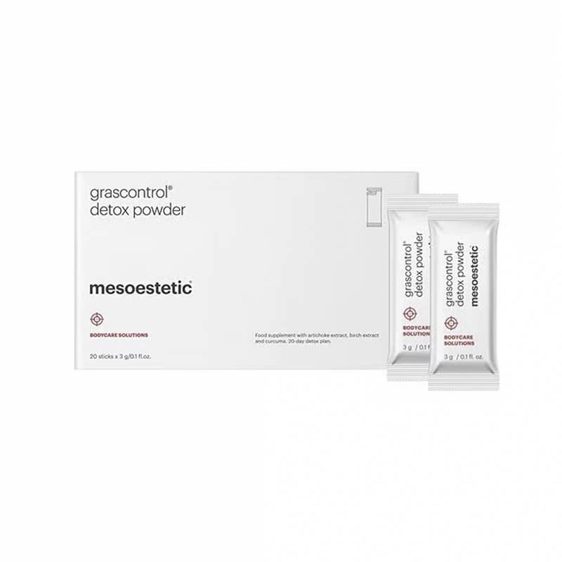 grascontrol® detox powder Mesoestetic | Complemento alimenticio detoxificante y diurético