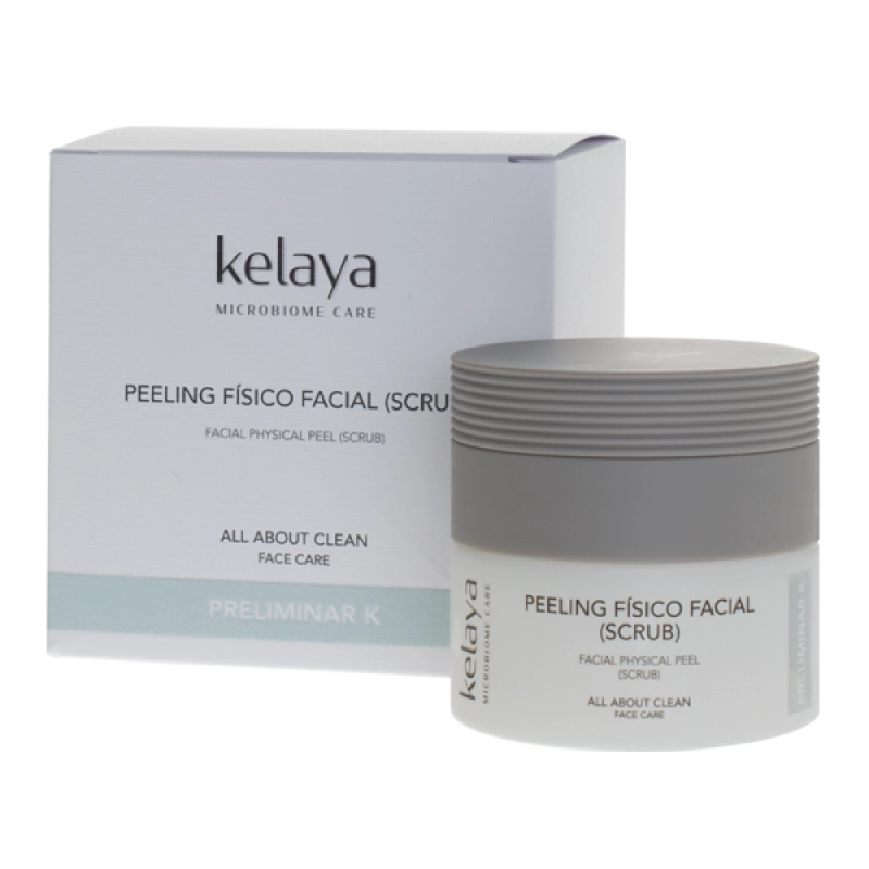 Kelaya PEELING FÍSICO FACIAL (SCRUB) | Elimina Células Muertas, Piel Suave y Tersa