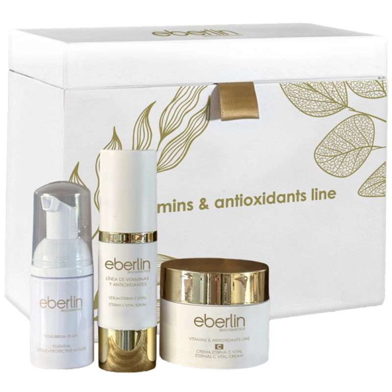 Kit Eterna C Vital Eberlin | Tratamiento facial con biología celular y vitamina C