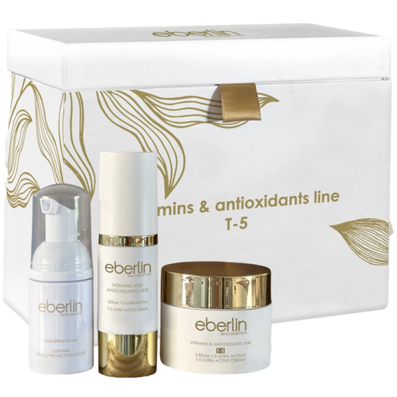 Kit T-5 Eberlin | Tratamiento facial con vitaminas y coenzimas
