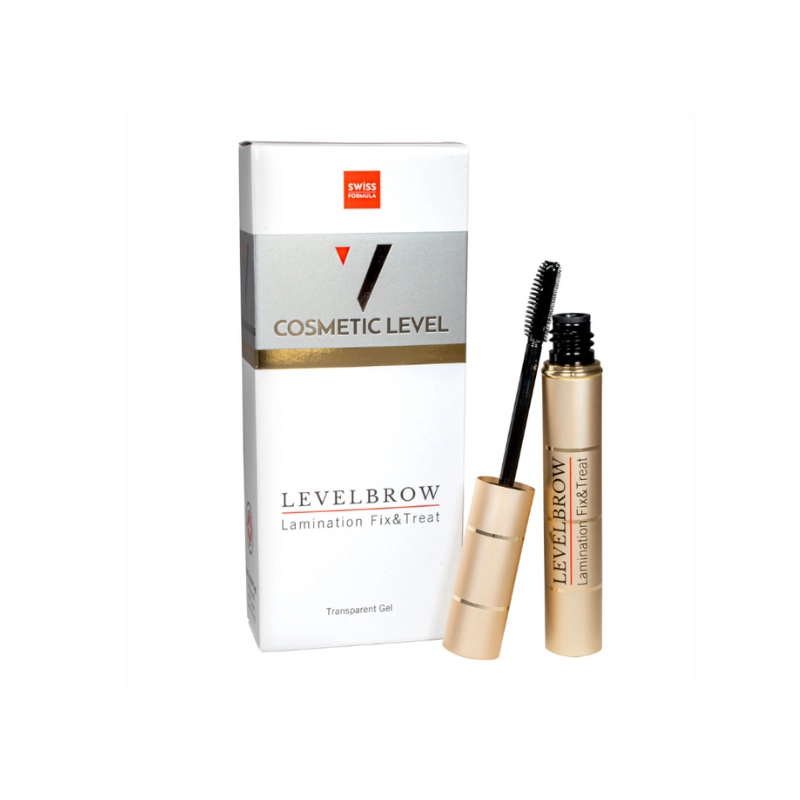 LevelBrow Lamination Fix&Treat – Gel Fijador y Tratamiento para Cejas Laminadas