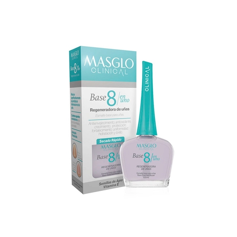 Masglo Advanced Base Total.Care | Recupera y fortalece tus uñas dañadas