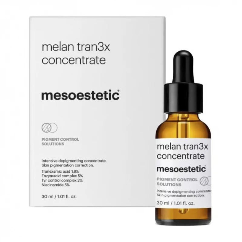 Melan Tran3x Concentrate Mesoestetic | Concentrado Despigmentante Intensivo