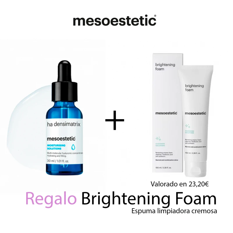 Mesoestetic HA Densimatrix | Oferta especial con regalo de Brightening Foam