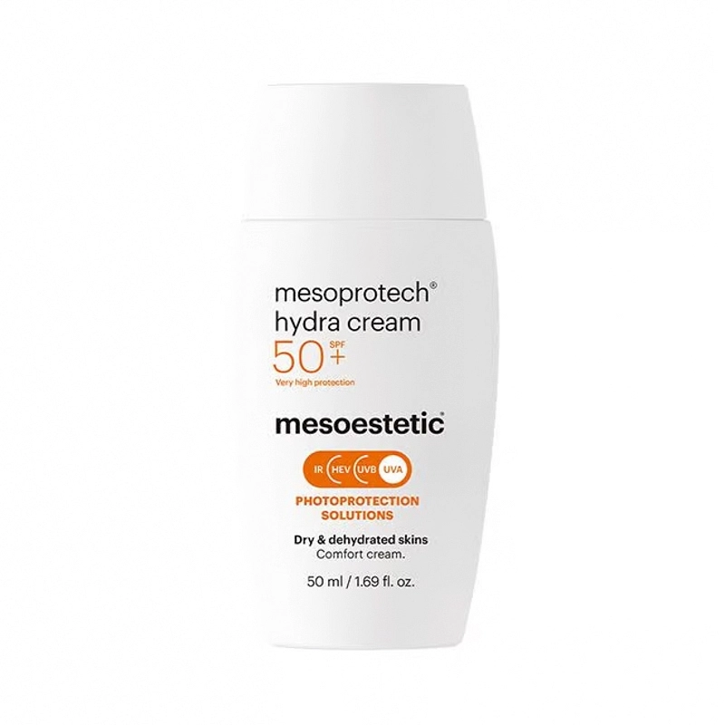 mesoprotech® hydra cream | Protector solar facial SPF 50+ piel seca