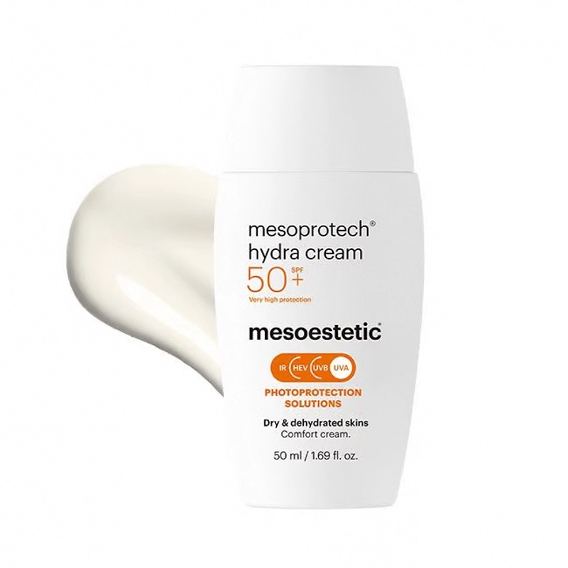 mesoprotech® hydra cream | Protector solar facial SPF 50+ piel seca