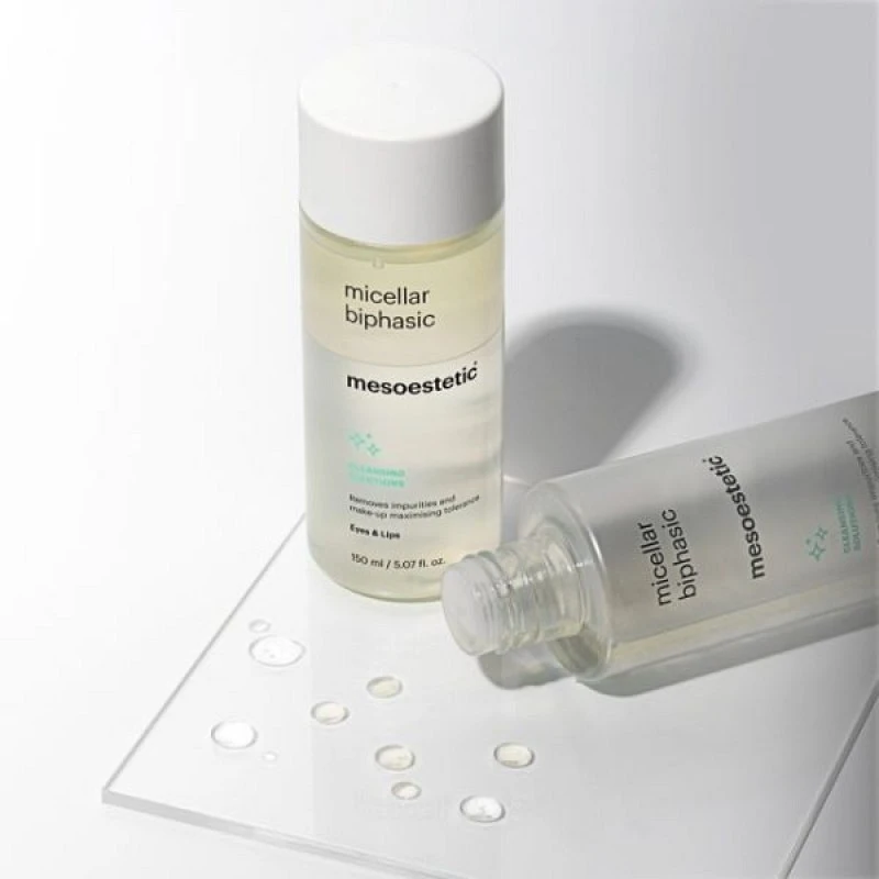 Micellar Biphasic | Mesoestetic | Desmaquillante bifásico para ojos y labios