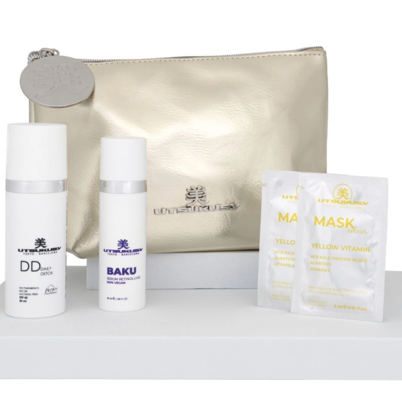 Pack Bakuchiol Retinol Like + Crema Color SPF 50 de Utsukusy - Edición Limitada Antiedad 2026 Pack Bakuchiol Retinol Like + Crema Color SPF 50 de Utsukusy - Edición Limitada Antiedad 2026