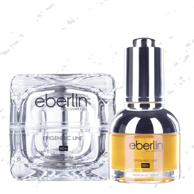 Pack Premium 60+ Eberlin | Crema 50ml + Sérum 30ml (Línea Epigenética)