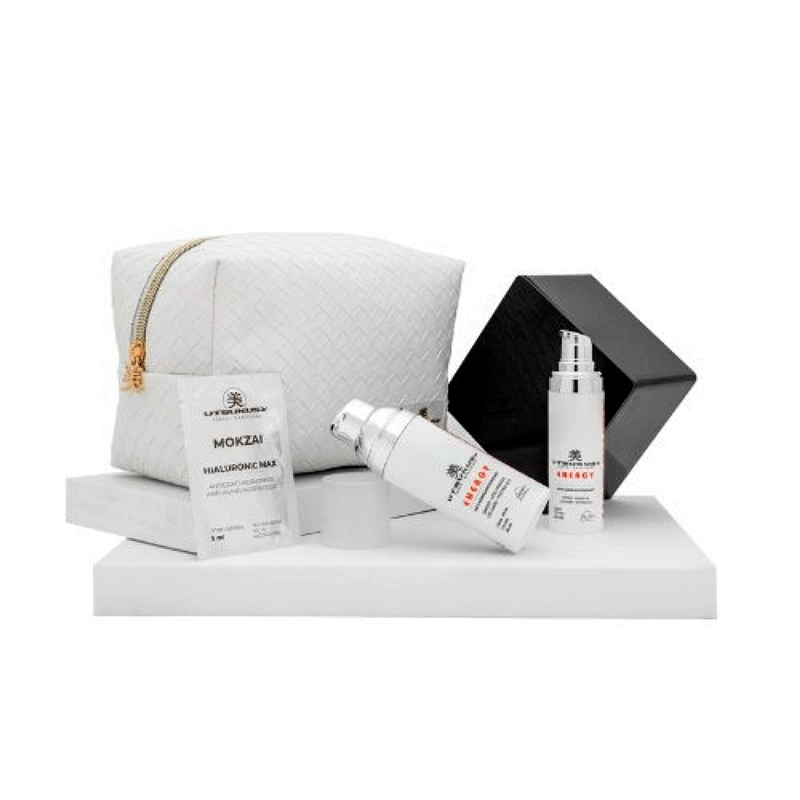 Set de Navidad Energy | Crema 50 ml y Serum 30 ml Energy + Neceser de REGALO - Utsukusy ®