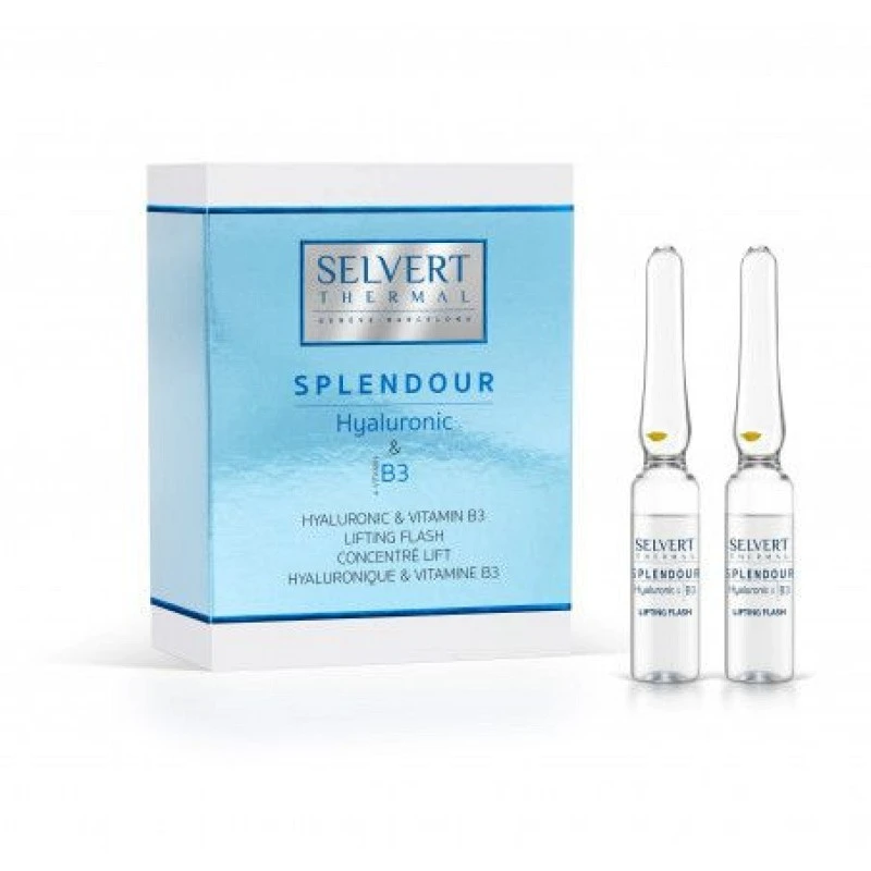 Splendour Hyaluronic & Vitamin B3 Lifting Flash | Revitalización facial | Selvert Thermal